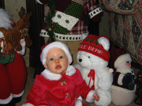 Lyndsey's 1st Christmas  2006