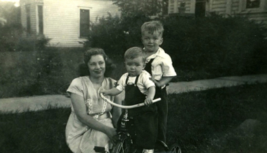 Gail and Boys - Summer 1948