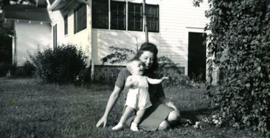 Gail and Melvin - April 1946