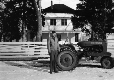 Bob Brashears Home on Leave - Jan 1943