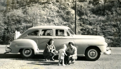 Gail and Melvin 1946 Dodge