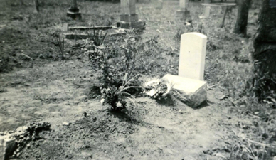 Andrew Moore's Grave - 1936