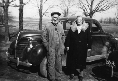 Hosea & Della Adams Crain - Sep 1941